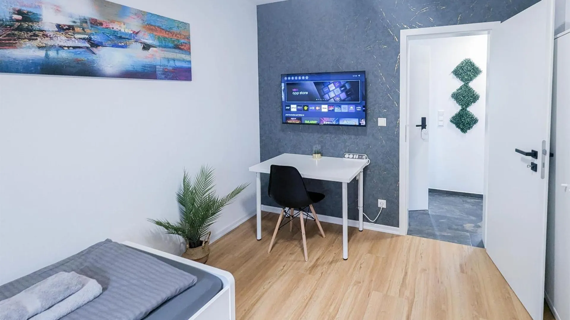 Alfa Stuttgart 3 Zimmer 6 Betten Apartment Wasen Mercedesbenz Mhp Arena L Bad I Kueche L Wifi & Smarttv L 3Br & 6 Beds L Bathroom L Kitchen Niemcy
